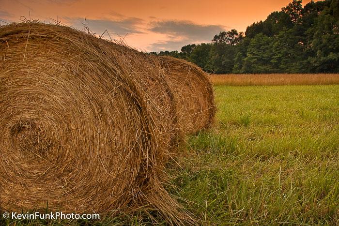 Hay Field, Paw Paw Morgan County - West Virginia