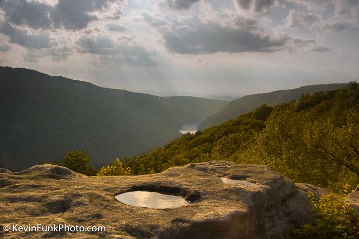 Raven Rock Overlook Coopers Rock State Forest - West Virginia