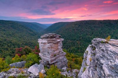Lindy Point Sunset - Blackwater Falls State Park - West Virginia