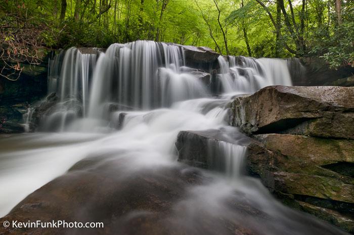 Upper Jonathan Run Falls Ohiopyle State Park Pennsylvania