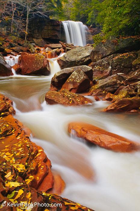 Douglas Falls North Fork Blackwater River - West Virginia