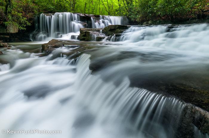 Upper Jonathan Run Falls Ohiopyle State Park Pennsylvania