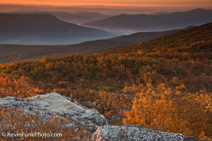 Dolly Sods Wilderness Autumn Sunrise West Virginia