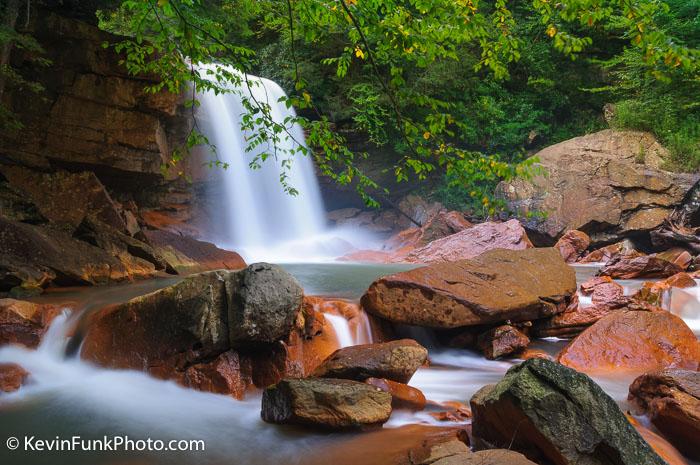 Douglas Falls North Fork Blackwater River - West Virginia