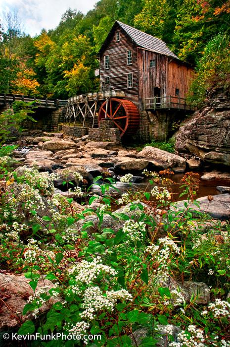 Glade Creek Grist Mill - Babcock State Park - West Virginia