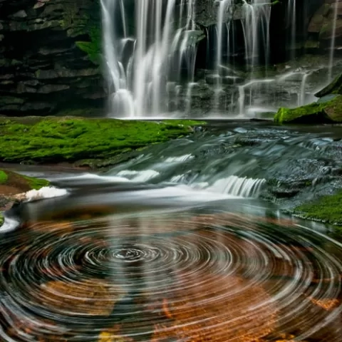 Elakala Falls #1 - Blackwater Falls State Park - West Virginia