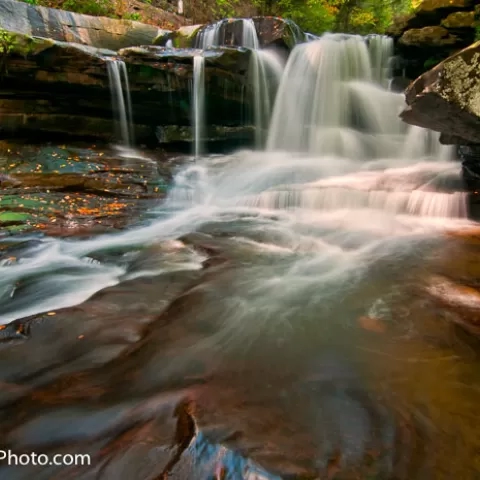 Dunloup Falls New River Gorge National River (U.S. National Park Service) West Virginia