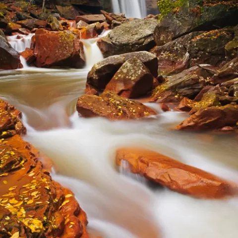 Douglas Falls North Fork Blackwater River - West Virginia