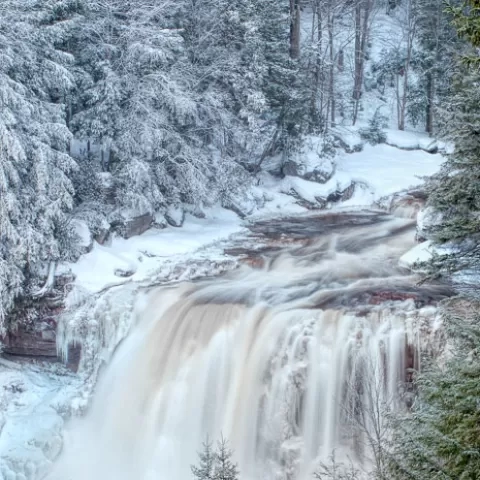 Blackwater Falls - Blackwater Falls State Park - West Virginia