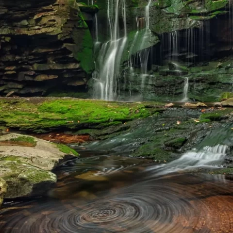 Elakala Falls #1 - Blackwater Falls State Park - West Virginia