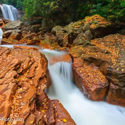 Douglas Falls North Fork Blackwater River - West Virginia