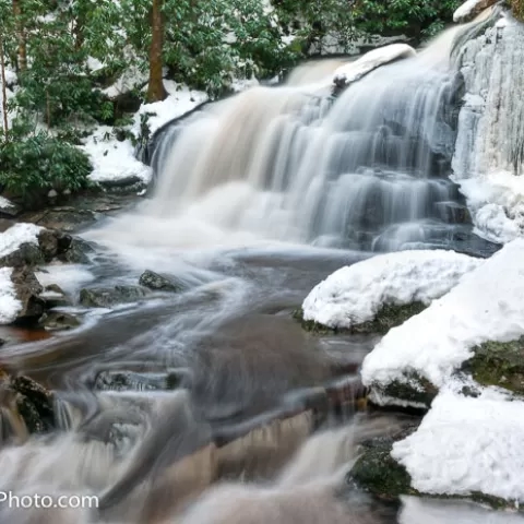 Elakala Falls #2 - Blackwater Falls State Park - West Virginia