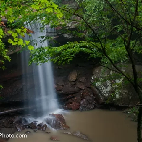 Cucumber Falls Ohiopyle State Park Pennsylvania