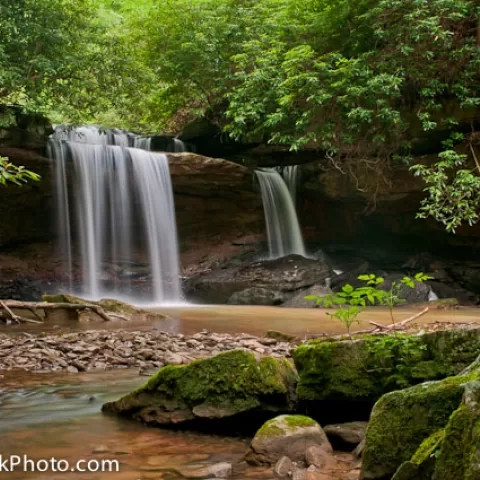 27' Fall on Glade Creek - Marion County, West Virginia